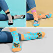 Biggdesign Dogs Kadın 5'li Kısa Çorap Seti. ürün görseli