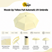 Picture of Biggdesign Moods Up Yellow Fully Automatic UV Umbrella