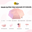 Picture of Biggdesign Moods Up Pink Fully Automatic UV Umbrella