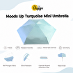 Picture of Biggdesign Moods Up Turquoise Mini Umbrella