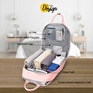 Biggdesign Cats Su Geçirmez Kumaşlı 15 inç Laptop Uyumlu Okul Sırt Çantası Pembe. ürün görseli