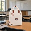 Biggdesign Cats Su Geçirmez Kumaşlı 15 inç Laptop Uyumlu Okul Sırt Çantası Beyaz. ürün görseli
