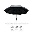 Biggdesign Moods Up Premium Gri Otomatik Şemsiye, Rüzgara Dayanıklı, Hızlı Kuruyan, Hafif, Kılıflı. ürün görseli