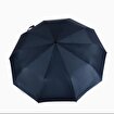 Biggdesign Moods Up Premium Ahşap Saplı Lacivert Otomatik Şemsiye. ürün görseli
