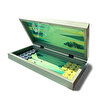 Picture of Biggdesign Nature Backgammon Set | Magnetic Closure, Scratch-Resistant Surface