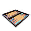 Picture of Biggdesign Oriental Backgammon Set | Magnetic Closure, Scratch-Resistant Surface