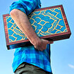 Picture of Biggdesign Oriental Backgammon Set | Magnetic Closure, Scratch-Resistant Surface
