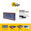 Biggdesign Oriental Tavla | Mıknatıslı MDF Kasa, Çizilmez Zemin, Polyester Pullar. ürün görseli