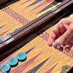 Picture of Biggdesign Bloom Backgammon Set | Magnetic Closure, Scratch-Resistant Surface