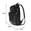 Biggdesign Moods Up Relaxed Kapitone Su Geçirmez Kumaşlı Okul ve Laptop Sırt Çantası Siyah. ürün görseli