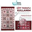 Bigghome Çift Taraflı Kilim, Makinede Yıkanabilir, Modern Desenli, 80*150 cm, SA1619B. ürün görseli