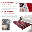 Bigghome Çift Taraflı Kilim, Makinede Yıkanabilir, Modern Desenli, 80*150 cm, SA1619B. ürün görseli
