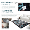 Bigghome Çift Taraflı Kilim, Makinede Yıkanabilir, Modern Desenli, 120*180 cm, SA1818A . ürün görseli