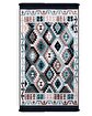 Bigghome SA1818A Çift Taraflı Kilim 120*180 cm, Makinede Yıkanabilir, Etnik Desenli. ürün görseli