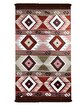 Bigghome SA1583B Çift Taraflı Kilim 120*180 cm, Makinede Yıkanabilir, Etnik Desenli. ürün görseli