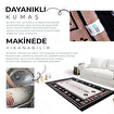 Bigghome Çift Taraflı Kilim, Makinede Yıkanabilir, Modern Desenli, 80*150 cm, SA1534A . ürün görseli