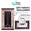 Bigghome SA1534A Çift Taraflı Kilim 120*180 cm, Makinede Yıkanabilir, Etnik Desenli. ürün görseli