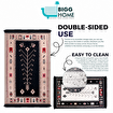 Picture of Bigghome SA1534A Double Sided Rug 47,25 * 70,85 inch, 5.7 lbs