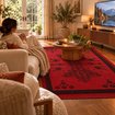 Bigghome SA25CY Kilim 120*180 cm, Makinede Yıkanabilir, Etnik Desenli. ürün görseli