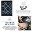 Picture of BiggHome Rug - 120*180 cm, Machine Washable, Durable, Ethnic-Inspired Pattern for Living Room, SA25AT, 47.24 x 70.87 inches, 5.7 lbs