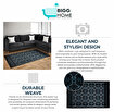 Picture of BiggHome Rug - 120*180 cm, Machine Washable, Durable, Ethnic-Inspired Pattern for Living Room, SA25AT, 47.24 x 70.87 inches, 5.7 lbs