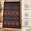 Bigghome SA25HC Kilim 80*150 cm, Makinede Yıkanabilir, Etnik Desenli. ürün görseli