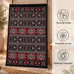 Bigghome SA25HC Kilim 120*180 cm, Makinede Yıkanabilir, Etnik Desenli. ürün görseli