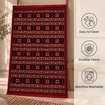 Picture of BiggHome 3x5 ft Double-Sided Washable Ethnic Rug SA25BA, Made in Türkiye