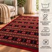 Picture of BiggHome 3x5 ft Double-Sided Washable Ethnic Rug SA25BA, Made in Türkiye