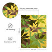 Picture of Bigghome Botanic Single Blanket 150x200 cm