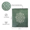 Picture of Bigghome Cintemani Green Double Blanket 200x220 cm 