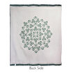 Picture of Bigghome Cintemani Green Double Blanket 200x220 cm 