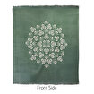Picture of Bigghome Cintemani Green Double Blanket 200x220 cm 