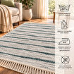 Bigghome Çift Taraflı Kilim 120*180 cm SA26ED Makinede Yıkanabilir Modern Desenli. ürün görseli