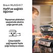 Braun MultiGrill 7 CG7020 2000 W Izgara ve Tost Makinesi. ürün görseli
