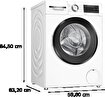 Bosch WGA25203TR 10 kg 1200 Devir Çamaşır Makinesi. ürün görseli