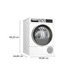 Bosch Isı Pompalı Kurutma Makinesi Wqg25201 10 kg. ürün görseli
