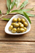 Bozelli Green Table Olives in Brine 1kg Net Weight. ürün görseli