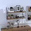 Decormet Seramoni Raf Seti 2 Raflı 200*720 Ceviz. ürün görseli