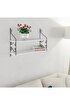 Decormet Seramoni Raf Seti 2 Raflı 200*720 Beyaz. ürün görseli