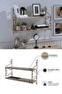 Decormet Seramoni Raf Seti 2 Raflı 200*720 Sakramento - Adena. ürün görseli