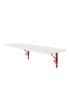 Decormet Retro Raf Seti 20*60 P.Beyaz+Kırmızı. ürün görseli