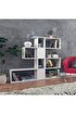 Decormet Karlin Kitaplık Beyaz. ürün görseli