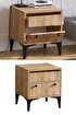 Decormet Orabella Komodin Safir Meşe. ürün görseli