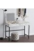 Decormet Linda Makyaj Masası Carrara Marble. ürün görseli