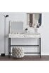 Decormet Linda Makyaj Masası Carrara Marble. ürün görseli