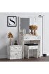 Decormet Nice Makyaj Masası Carrara Marble. ürün görseli