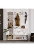 Decormet Nonso Ayakkabılık Carrara Marble. ürün görseli