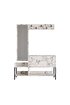 Decormet Nonso Ayakkabılık Carrara Marble. ürün görseli