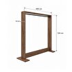 Picture of Decormet Salvitor Clothes Rack - Walnut
